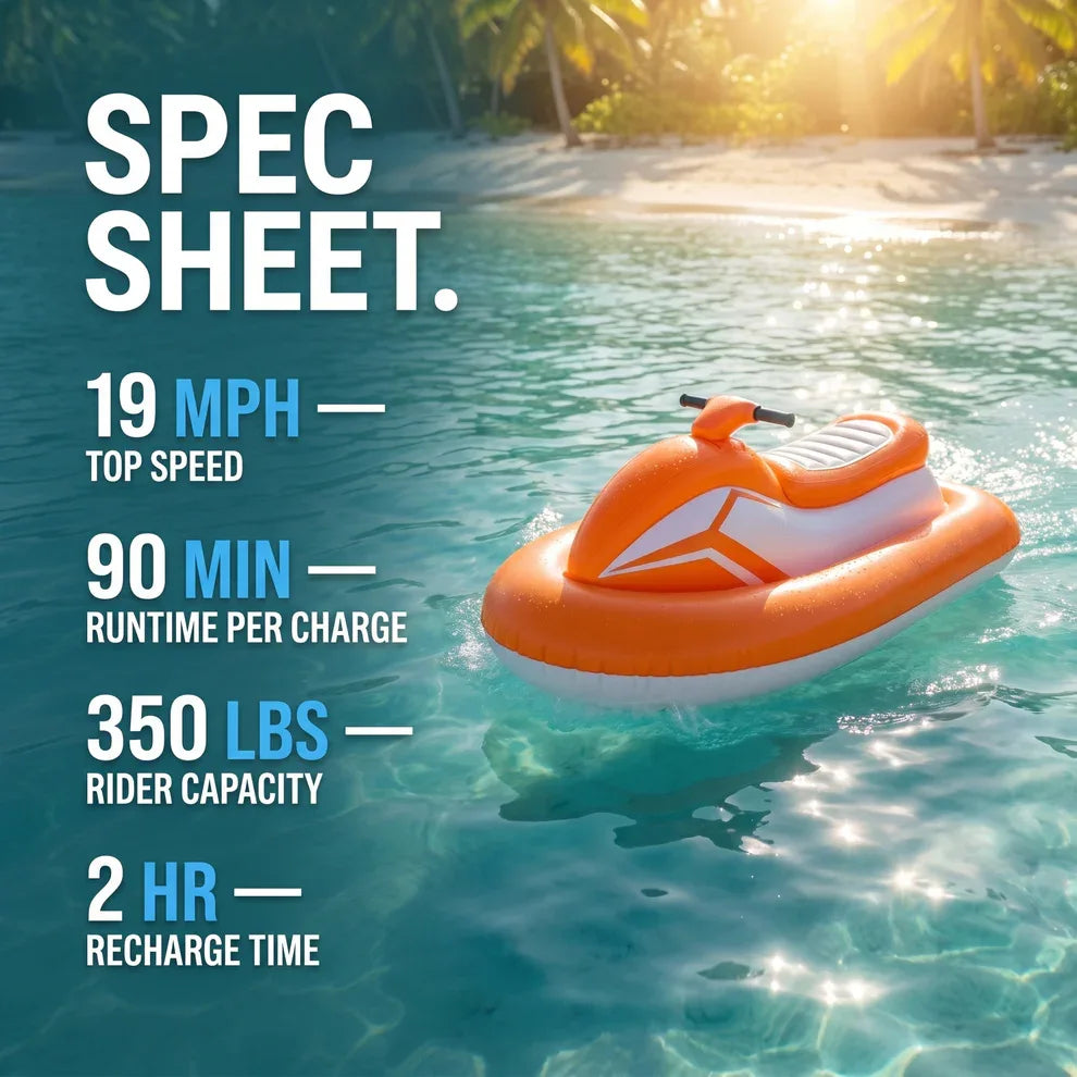 FloatSki Portable Electric Jet Ski